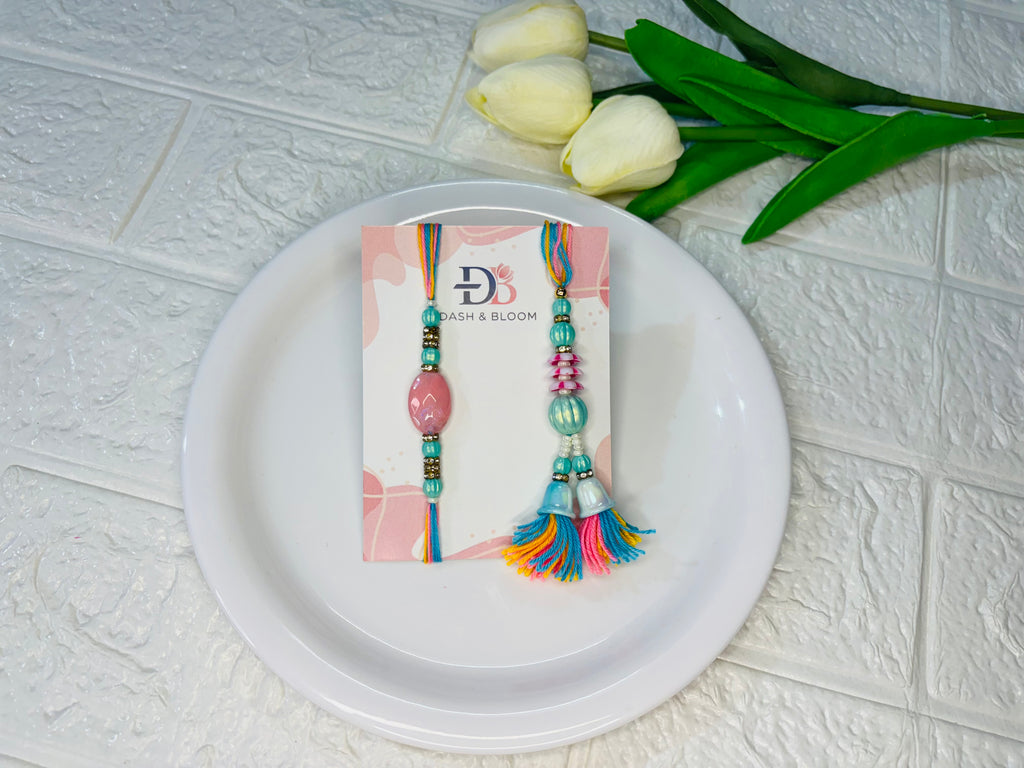 Brother-Sister Elegant Twinning Rakhi Set