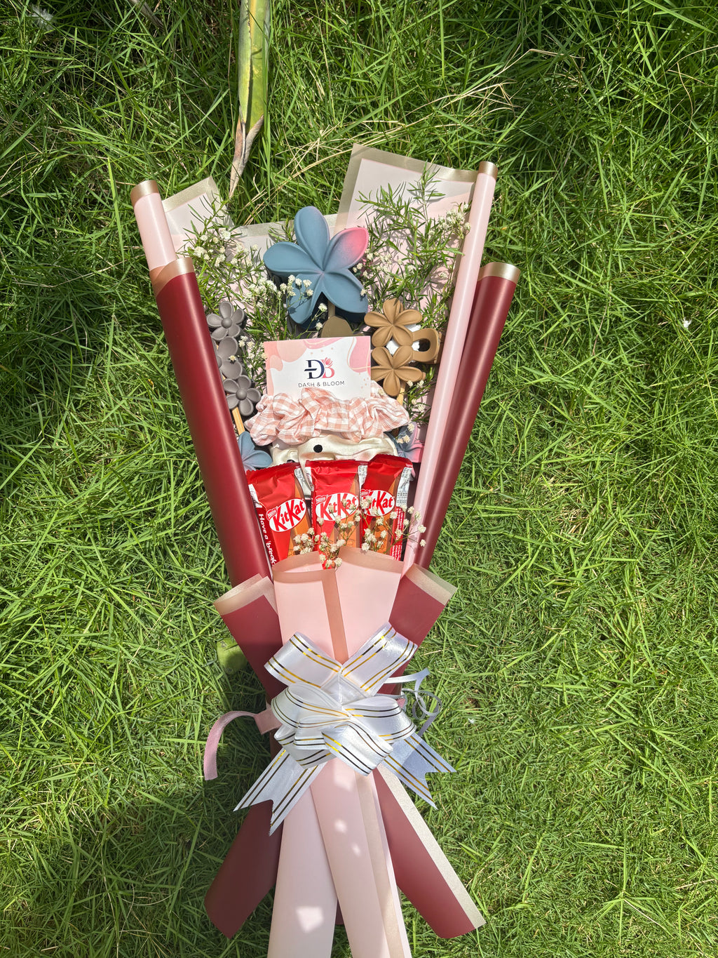 Hair Accessories And Chocolate bouquet