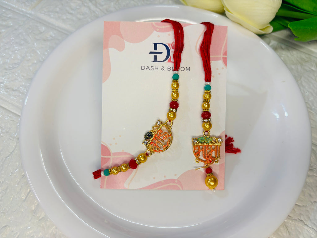 Bhaiya-Bhabhi Rakhi Set