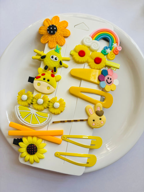 14 pcs Cute Clip Set
