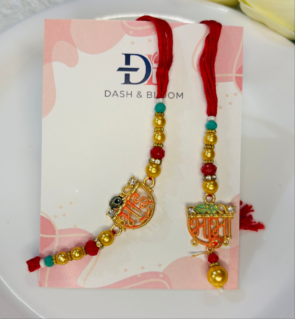 Bhaiya-Bhabhi Rakhi Set